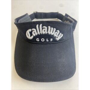Vintage Callaway Golf‎ Visor Dark adjustable La Mode Made In USA 2K